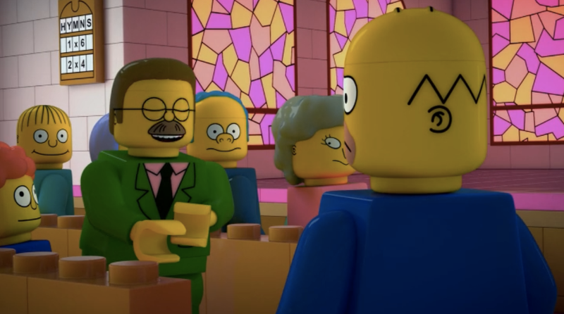 Illustration for article titled Last Night's LEGO Simpsons Episode Was Filled With Philip K. Dick Puns